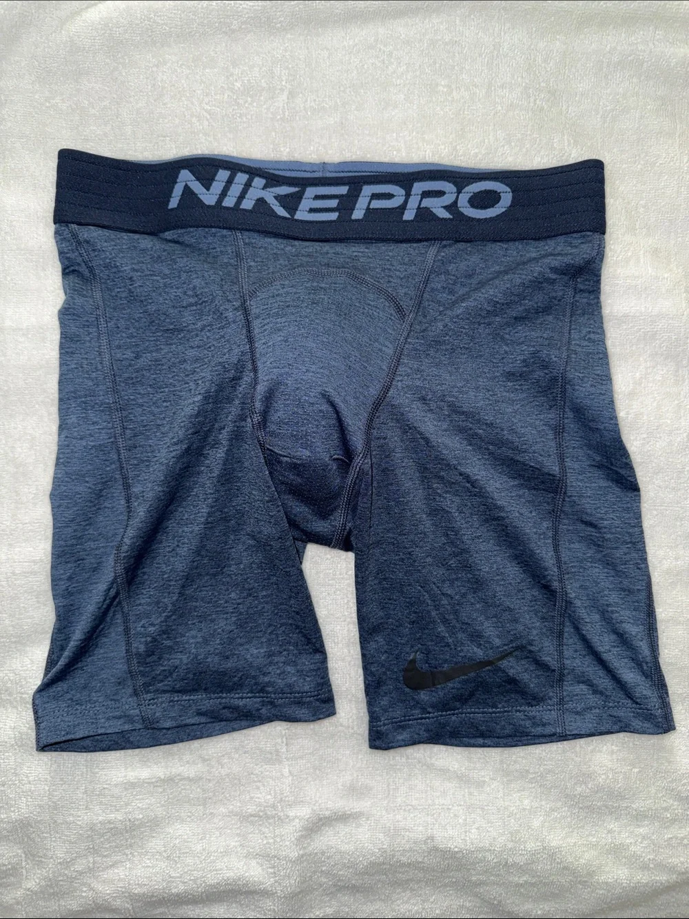 Nike Pro Men's Navy Blue Compression Boxer Briefs
